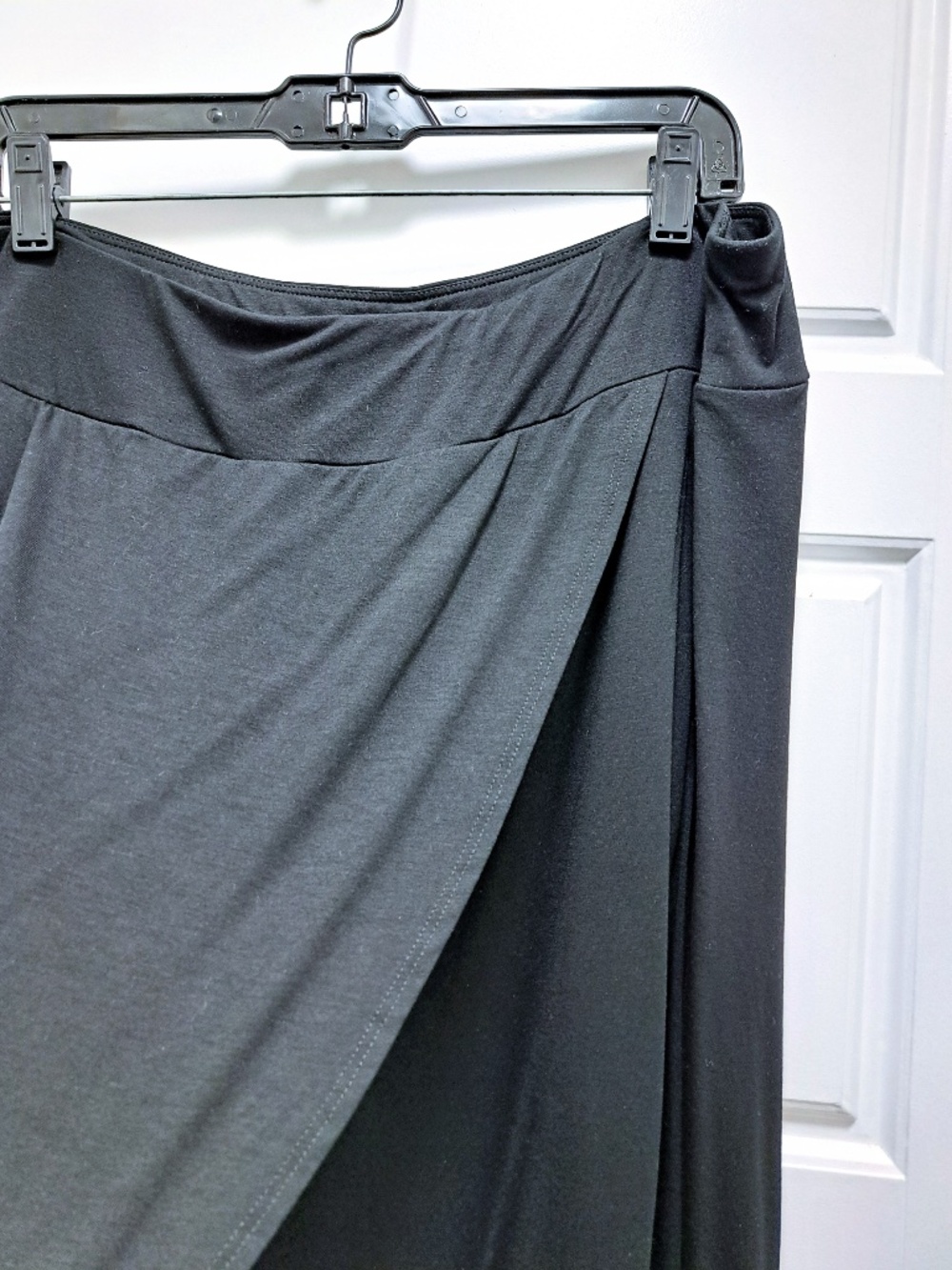 Eileen Fisher Faux Wrap Pant Black Size XL - Picture 3 of 12